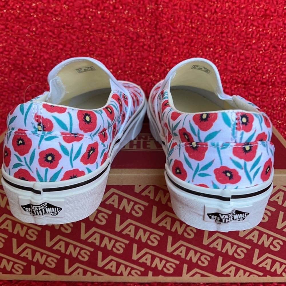 Vans Classic Slip-On Flowers True White WMNS - Picture 14 of 16